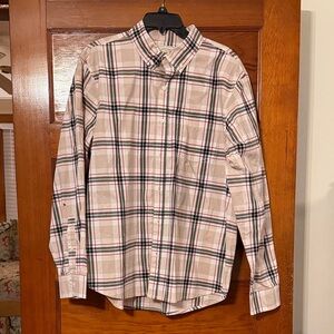 Stylish Men's Plaid Button Down Shirt